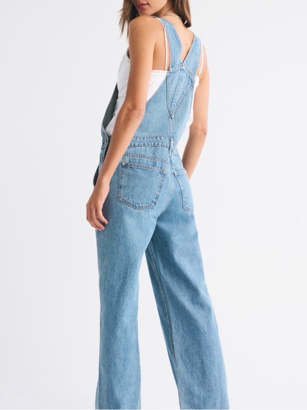 Abercrombie Denim Overalls for Women NWT - Picture 3 of 5